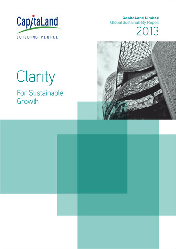Thumbnail CapitaLand Investment Limited Sustainability Report 2013