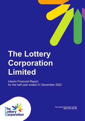 Thumbnail The Lottery Corporation Half-year Report 2023-h1