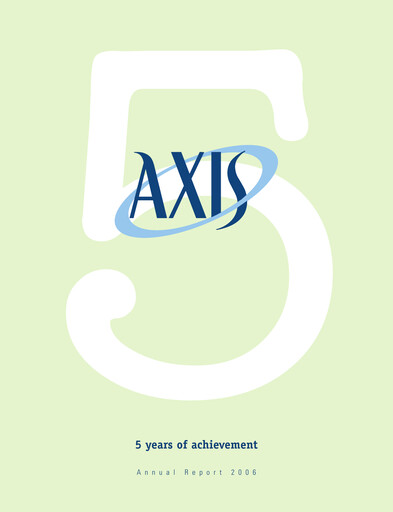 Thumbnail AXIS Capital
 Annual Report 2006