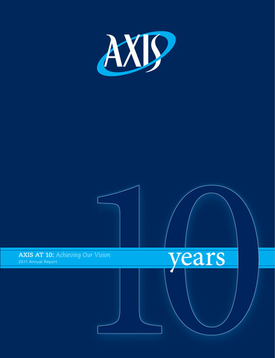 Thumbnail AXIS Capital
 Annual Report 2011