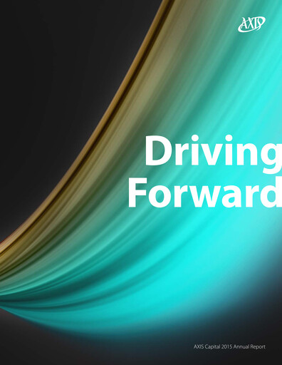 Thumbnail AXIS Capital
 Annual Report 2015