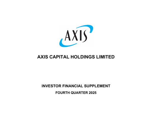 Vorschaubild AXIS Capital
 Quartalsbericht 2025-q4