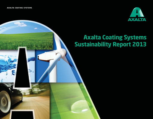 Vorschaubild Axalta Nachhaltigkeitsbericht 2011-2013