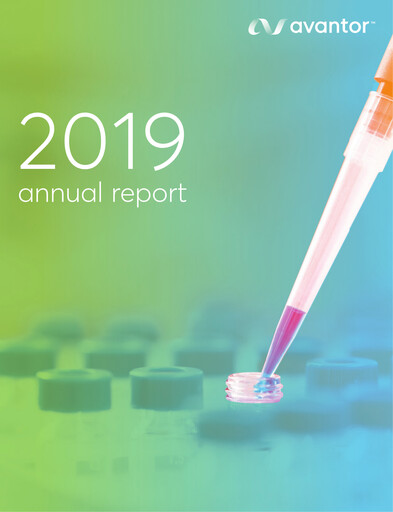 Thumbnail Avantor Annual Report 2019