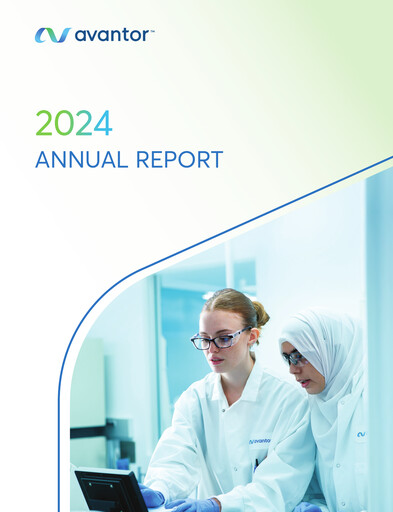 Thumbnail Avantor Annual Report 2024