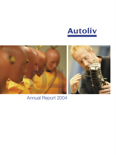 Thumbnail Autoliv Annual Report 2004