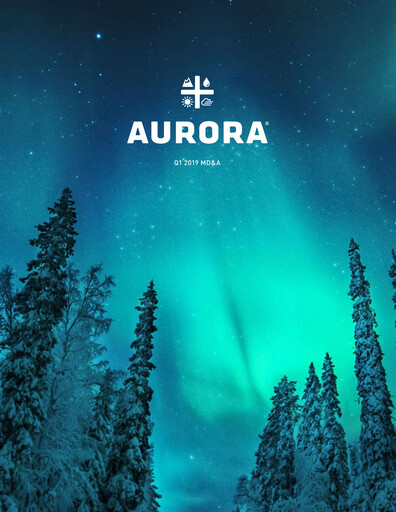 Thumbnail Aurora Cannabis Quarterly Report 2019-q1