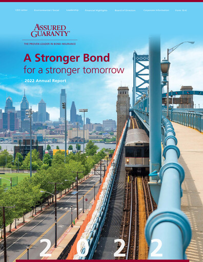 Miniature Assured Guaranty Rapport annuel 2022