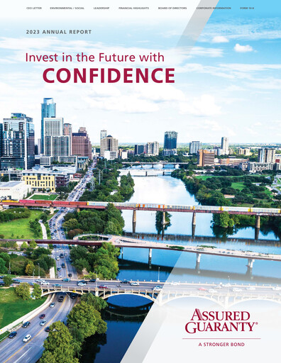 Miniature Assured Guaranty Rapport annuel 2023
