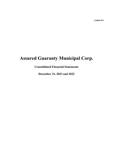 Thumbnail Assured Guaranty Financial Statement 2023