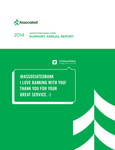 Miniature Associated Banc-Corp
 Rapport annuel 2014