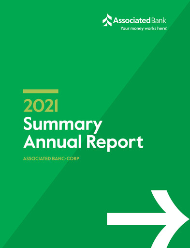 Miniature Associated Banc-Corp
 Rapport annuel 2021