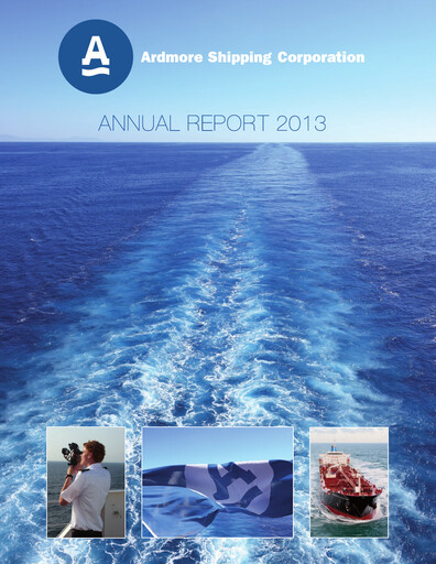 Thumbnail Ardmore Shipping
 Annual Report 2013