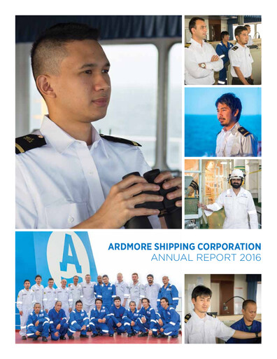 Thumbnail Ardmore Shipping
 Annual Report 2016