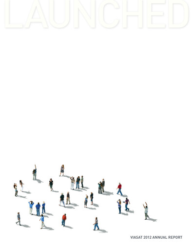 Thumbnail ViaSat Annual Report 2012