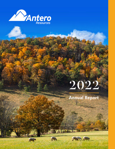 Thumbnail Antero Resources
 Annual Report 2022