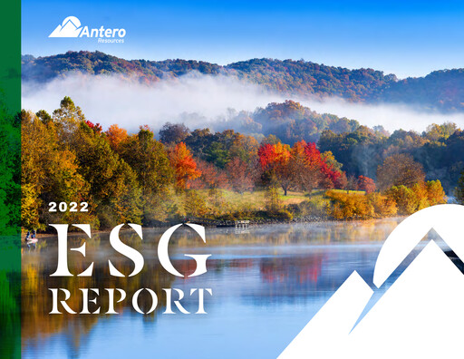 Thumbnail Antero Resources
 ESG Report 2022