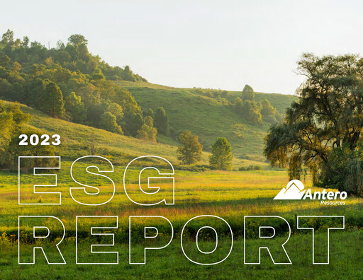 Thumbnail Antero Resources
 ESG Report 2023