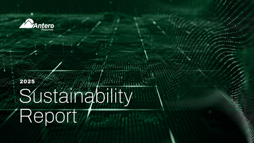 Thumbnail Antero Resources
 Sustainability Report 2025