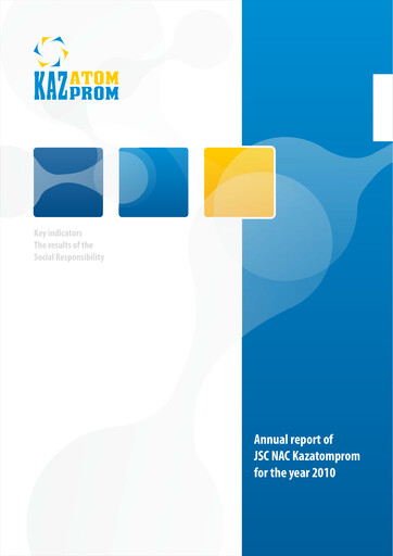 Thumbnail Kazatomprom Annual Report 2010