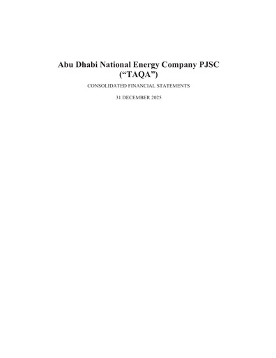 Thumbnail TAQA Financial Statement 2025