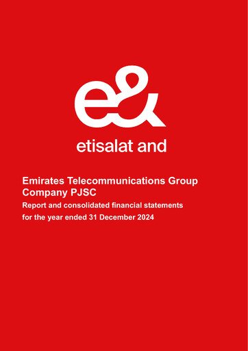 Thumbnail Emirates Telecom (Etisalat Group) Financial Statement 2024