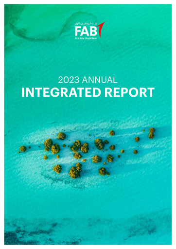 Thumbnail First Abu Dhabi Bank Annual Report 2023