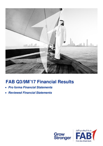 Thumbnail First Abu Dhabi Bank Quarterly Report 2017-q3