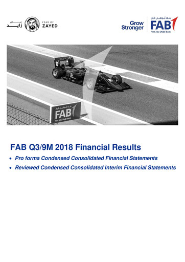 Thumbnail First Abu Dhabi Bank Quarterly Report 2018-q3