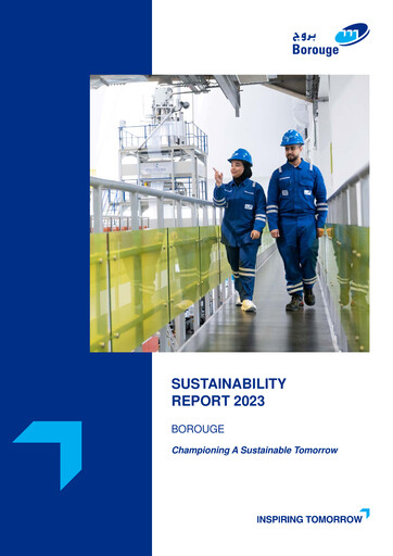 Thumbnail Borouge Sustainability Report 2023