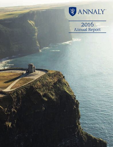 Vorschaubild Annaly Capital Management
 Jahresbericht 2016