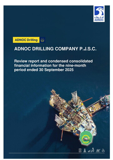 Thumbnail ADNOC Drilling Company Financial Statement 2025-9m