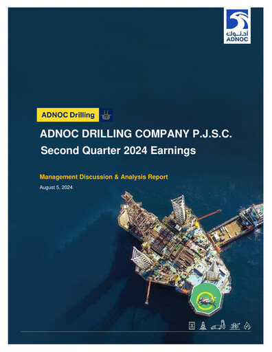 Thumbnail ADNOC Drilling Company Quarterly Report 2024-q2