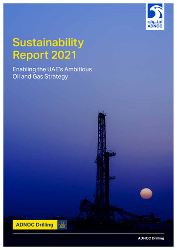 Thumbnail ADNOC Drilling Company Sustainability Report 2021