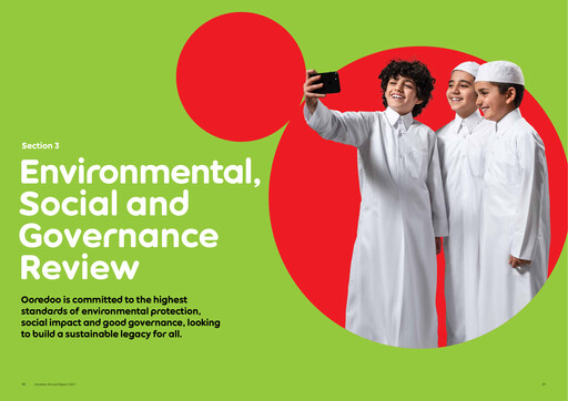 Thumbnail Ooredoo ESG Report 2021