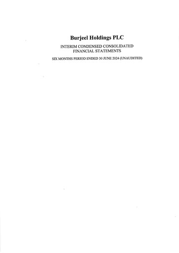 Thumbnail Burjeel Holdings Half-year Report 2024-h1