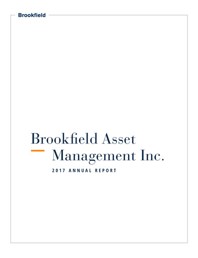 Thumbnail Brookfield Corporation Annual Report 2017