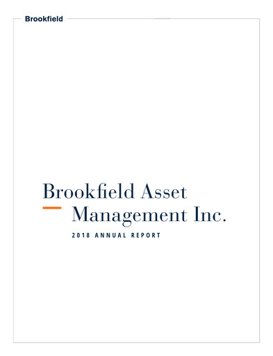 Thumbnail Brookfield Corporation Annual Report 2018