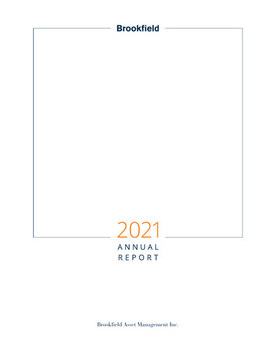 Thumbnail Brookfield Corporation Annual Report 2021