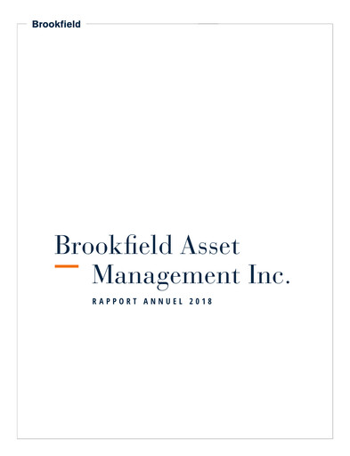 Thumbnail Brookfield Corporation Annual Report 2018
