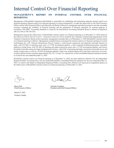 Thumbnail Brookfield Corporation Financial Statement 2024