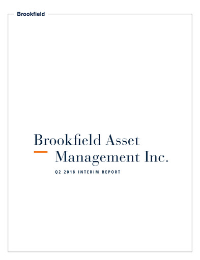 Thumbnail Brookfield Corporation Quarterly Report 2018-q2