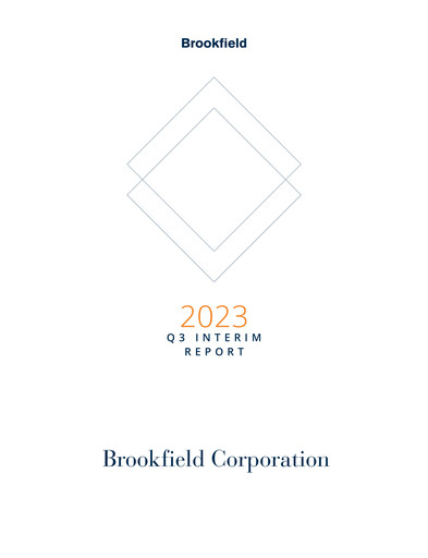 Thumbnail Brookfield Corporation Quarterly Report 2023-q3