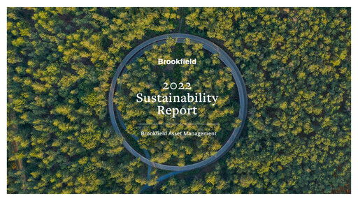 Thumbnail Brookfield Corporation Sustainability Report 2022