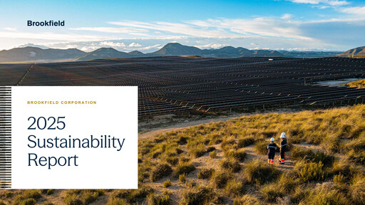 Thumbnail Brookfield Corporation Sustainability Report 2025