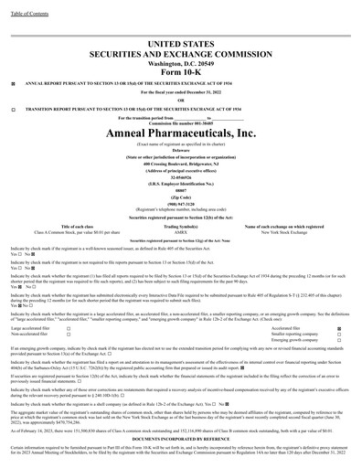 Vorschaubild Amneal Pharmaceuticals
 Jahresbericht 2022