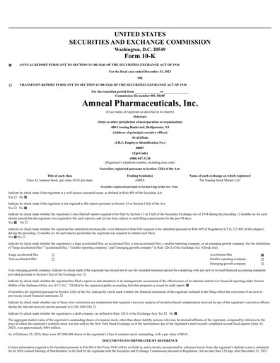 Vorschaubild Amneal Pharmaceuticals
 Jahresbericht 2023