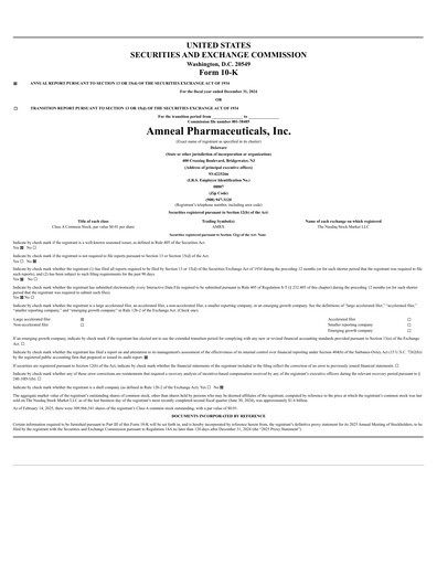 Vorschaubild Amneal Pharmaceuticals
 Jahresbericht 2024