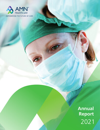 Vorschaubild AMN Healthcare Services Jahresbericht 2021
