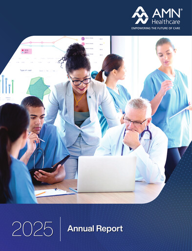 Vorschaubild AMN Healthcare Services Jahresbericht 2025